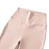Pantalones de yoga acampanados cropped adelgazantes de cintura alta para mujer, 2026 otoño versátiles que realzan la figura, pantalones deportivos casuales de melocotón para glúteos