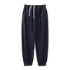 Pantalones de Chándal de Felpa de Doble Capa y Doble Hilo para Hombre, Temporada de Primavera, Hechos a Medida por el Fabricante, Pantalones Rectos de Peso Pesado de 340g, Pantalones Casual Versátiles
