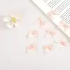 Atacado em estoque Laço de fio enrolado de 1CM com flores pequenas, acessórios de vestuário para decoração DIY de roupas infantis, Laço artesanal de 3 pontos