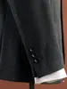 Traje de alta gama, chaqueta de traje para grupo de hombres con estampado de ballenas, adecuada para entrevistas, vestimenta de negocios casual y ocasiones formales; diseñado para ejecutivos y destinado a la exportación transfronteriza