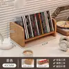 Estante para CDs, organizador de discos, organizador de libros ilustrados para niños, estante de escritorio creativo, estante vertical para cómics.