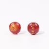 Ágata roja dorada ocho cuentas Guardianes pulsera tejida a mano cuerda cuentas sueltas di material pulsera de moda cuentas de barril