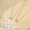 Bajo el Árbol Banyan Plata de Ley S925 Estilo Japonés y Coreano Nicho Nudo Alcalino Corazón Collar para Mujer, Diario Simple Bañado en Oro de 14K Gargantilla