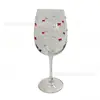 Compensación por Daños, Alto Valor Estético, Cristalería de Cristal Sin Plomo, Adecuado para Uso en Hogar, Hotel y Restaurante, Varios Estilos de Copas para Vino Tinto, Venta al por Mayor de Logos