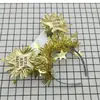 Diadema de Año Nuevo Transfronteriza Diadema de Lentejuelas de Estrella de Cinco Puntas Diadema Creativa con Letras Inglesas Diadema de Navidad Fiesta Diadema para Ambiente de Fiesta