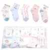 Calcetines de Algodón Fino de Verano y Primavera con Ratón de Seis Dedos para Niños, de Tubo Medio, de Malla, Completamente de Algodón Fino, Absorbentes de Sudor, Transpirables, de Algodón, con Costuras sin Hueso para Niñas