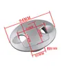 Cubierta Ovalada de Plástico para Gestión de Cables para Escritorio de Computadora con Tamaño de Apertura 60/65/80 mm, Adecuada para Oficina y Decoración del Hogar