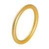 Jindian mismo estilo estilo antiguo herencia Sansheng Sanshi anillo de arena dorada femenino esmerilado simple liso anillo de boca cerrada entrega de una sola pieza