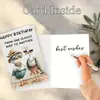 Tarjetas de Felicitación de Cumpleaños Transfronterizas Más Vendidas de Amazon, Tarjetas de Felicitación Divertidas en Inglés para el Día del Maestro, Incluyendo Sobre, Tarjeta y Regalo
