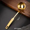 Estante para Cucharas de Acero Inoxidable Color Dorado para Uso Comercial en Hoteles y Restaurantes, Estante para Cucharas y Coladores de Hot Pot, Soporte para Cucharas de Hot Pot y Utensilios de Cocina