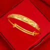 Pulsera hecha a mano chapada en oro para coche, flor de Fénix, pulsera Seiko, pulsera de baile del dragón y fénix para coche, joyería de boda, venta directa