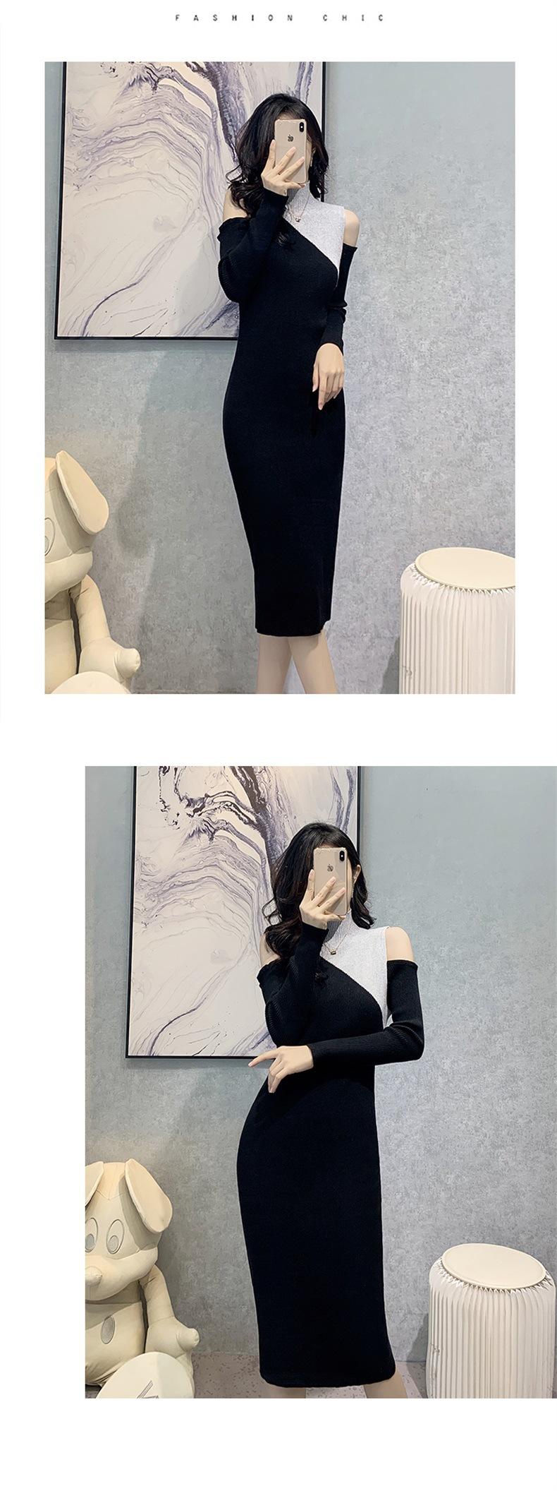 复制_时尚撞色名媛风黑色针织连衣裙2022秋冬.jpg