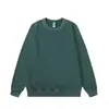 Moletom Casual Masculino Novo Estilo Transfronteiriço 360g High Street Retro Americano Desgastado Tingido com Cera Modelagem Ampla Gola Redonda para Homens
