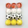 Fabricante Transfronterizo Juguetes Deportivos para Niños Pelota Antiestrés Esponja de Espuma de PU Pelota Elástica 6.3cm Globo de Ventilación de PU