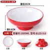 Bol de fideos de melamina nórdico comercial imitación porcelana restaurante de celebridades de internet restaurante de fideos vajilla especial bol picante caliente bol grande bol para sopa engrosado