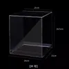 Caja de Flores Transparente Acrílica Cuadrada Caja de Empaque de Regalo para Flores Frescas Caja de Regalo para Rosas Caja de Exhibición Caja Vacía para Regalo de Flores Preservadas
