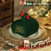 Bolsa de Regalo de Fieltro Navideño Bolsa de Manzana para Nochebuena Caja de Empaque de Regalo de Dulces Navideños de Mano Caja de Regalo de Manzana de la Paz