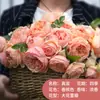 Balcón de Jugo Jardín de Rosas Planta en Maceta con Capullos y Brotes Floreciendo en Todas las Estaciones Brotes de Rosa Montículo Viejo Rosales Florales