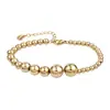 Comercio electrónico transfronterizo europeo y americano AMZ joyería metal acero inoxidable cadena collar de cuentas pulsera traje impermeable no se decolora mujeres