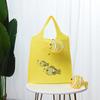 Bolsa de Compras Plegable Ecológica con Estampado de Cachorro de Dibujos Animados Animal Creativo Bolso tipo Bandolera para Supermercado Bolsa de Compras Se Puede Imprimir Logo