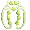 Pinza de anillo de nueve ruedas para piernas, relajante muscular del muslo, masajeador para estiramiento de piernas, rodillo de yoga para piernas, pinza para señoras