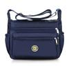 Bolsa de pano de flores Nova bolsa crossbody feminina Pano Oxford Bolsa de mãe de meia-idade e idosa Bolsa Bolsa de ombro multicamadas Bolsa de lona