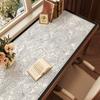 Alfombrilla de escritorio, no lavable, resistente a manchas de PVC, lujo accesible, alfombrilla de cuero impermeable de alta gama, alfombrilla de mesa de café