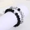 Pulseira popular de contas europeia e americana pulseira de casal de turquesa transfronteiriça joia estilo rede vermelha de pedra natural feminina em estoque atacado