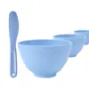 Herramientas para Mascarillas, Bol de Silicona para Mascarillas, Palillo Mezclador de Mascarillas, Brocha para Mascarillas, Brocha Mezcladora para Mascarillas Caseras DIY, Herramientas de Belleza y Maquillaje