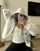 Sudadera Casual de Moda Otoño e Invierno Unisex Estampado de Dólares por Ambos Lados Estilo Caliente Cárdigan con Cremallera Estampado Transfronterizo 2025