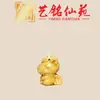 Cadena para Teléfono Unicornio de Sándalo Verde y Palo de Rosa, Colgante Accesorio Creativo Lindo Caballo del Zodiaco Yiming Xianyuan
