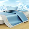 Nuevo Colchón Refrigerante Sandwich de Seda de Hielo Clase A 2026 para Uso en Casa, Lavable a Máquina Juego de Tres Piezas