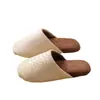 Pantuflas de Algodón Silenciosas con Suela Suave para Mujer, Adecuadas para Primavera, Otoño e Invierno, Antideslizantes de Interior, Pantuflas Cálidas de Invierno para Pareja, para Hombre