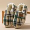 Zapatos de Algodón para Exteriores con Suela Gruesa para Mujer, Nuevo Estilo de Invierno, Pantuflas para Casa con Tacón, Zapatos de Algodón Postparto al por Mayor, Antideslizantes, Botas de Nieve Cálidas con Forro de Felpa