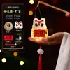 Farol de Bambú Estilo Antiguo Bolso Festival de Medio Otoño Luminoso Hecho a Mano DIY Terminado Mini Paquete de Material Linterna para Niños Dinastía Han