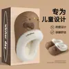 Pantuflas de Algodón Terciopelo Auténticas Sanrio Impermeables Cálidas Lindas para Padres e Hijos de Punta Cerrada Ropa para el Hogar Ropa para Exteriores Suaves Antideslizantes