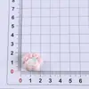 Gato KT de dibujos animados lindo garra diy pegamento de crema funda de teléfono llavero accesorios para el cabello accesorios de resina venta al por mayor