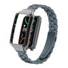 Adecuado para carcasa protectora de metal para pulsera OPPO 2/OPPOwatchFree correa sólida de tres eslabones montaje y desmontaje rápido