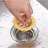 Malla Filtrante Anti-Obstrucción para Fregadero, Rejilla de Drenaje de Plástico con Forma de Flor, Malla Fina para Residuos de Comida, Drenaje de Piso Hueco