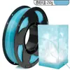 Filamento para impresión 3D, filamento PLA seda bicolor, 250G, filamento PLA seda, compatible con impresoras Bambu Lab y Creality, etc.