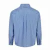 Yi Dao Vintage 2026 Otoño Nueva Tendencia Americana Estampado de Letras Barrage Bloque de Color Cuadros Camisa Casual de Manga Larga