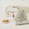 Sábana Bajera de Algodón Puro Color Sólido Simple Estilo Japonés Sábana Bajera Ajustable Pieza Única Colcha de Algodón Puro Individual/Doble 1.5/ 1.8m Ropa de Cama 2025