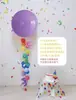 Decoración de fiesta de cumpleaños con globos coloridos de 36 pulgadas, fondo de pared decorativo para fotos de bebés y niños