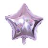 Balão de filme de alumínio estrela de cinco pontas de 5 polegadas Placa de luz de balão cor única decoração de aniversário casamento festa de feriado balão de folha de alumínio