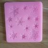 Molde de assar DIY Decoração de bolo floco de neve de Natal Molde de silicone Molde de chocolate e fondant silicone