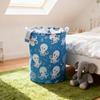 Cesta Dobrável de Roupas Sujas Desenho Animado Quarto Cesta de Roupas Sujas Armazenamento de Roupas Sujas Doméstico Cesta de Armazenamento Simples
