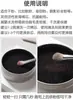 Xinmei Esponja Caja de Limpieza en Seco para Brochas de Maquillaje Herramienta de Frotar Pincel de Sombra de Ojos Artefacto Rápido Sin Lavado Caja de Limpieza Portátil