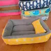 [Una generación especial] jaula para mascotas perrera cama para gatos tapete cama suministros para mascotas tapete de lino a prueba de humedad