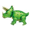 Nuevo globo de aluminio de dinosaurio de dibujos animados de pie, decoración para fiesta de cumpleaños infantil, globo de Estegosaurio Tiranosaurio al por mayor