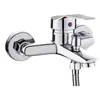 Válvula mezcladora de ducha, ducha, baño, traje de baño, bañera, calentador de agua, grifo con triple boquilla de agua caliente y fría